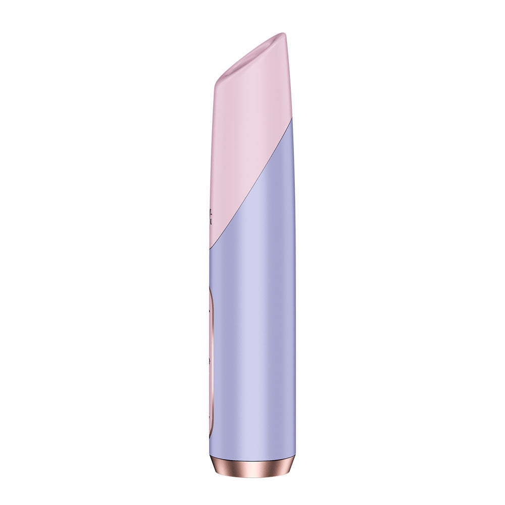 Quarter view of Satisfyer Bold Kiss clitoral stimulator | Flirty Bay Adult Store Australia, Vibrator